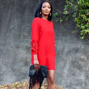Red H&M dress. Size 6.
